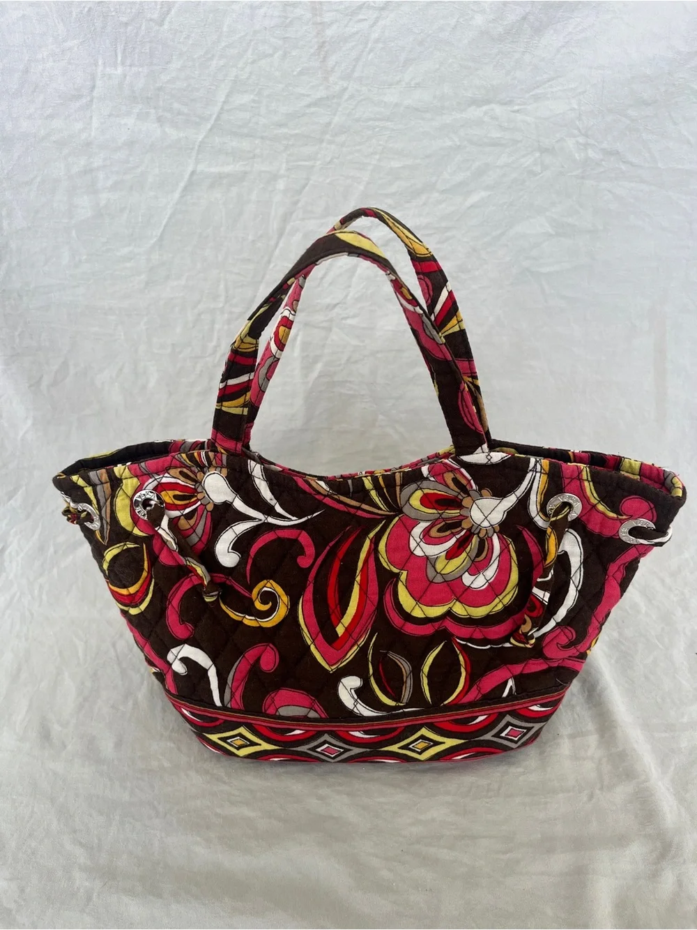 Vera Bradley Puccini Print, Quilted Tote